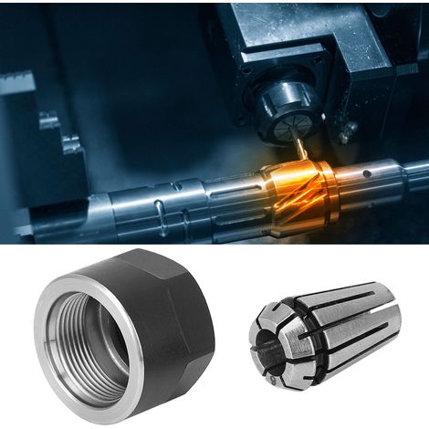 ER11 Spannmuttern für CNC-Fräs- und Graviermaschinen, 6 mm Spannfutter (1/5)
