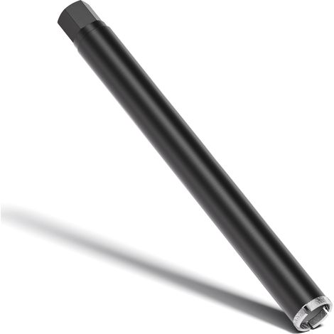 Wiltec Punta diamantata per carotatrice Ø 52 mm, lunghezza 450 mm, UNC 1¼, ingranaggio a denti diritti, rendimento elevato, per carotaggio a umido, corona diamantata per calcestruzzo, pietra, granito