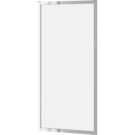 Cersanit Zip - Paroi de douche 89 cm, chrome/verre clair S154-008 (1/2)