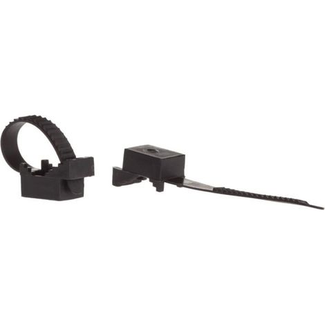 Support De Montage Panneau Noir Up-22 - 50 Pièces - Diamètre 22 Mm - Support De Câble