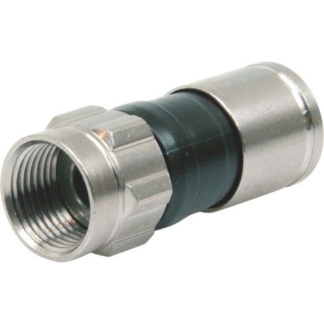 Koaxialstecker triax ex 6/49 nt plus hohe Abschirmung 75 Ohm (1/2)