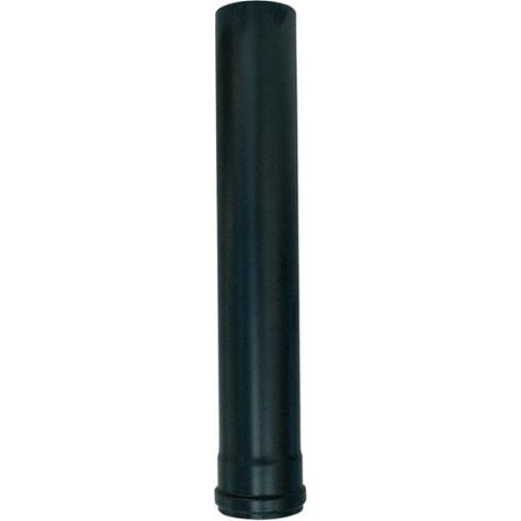 TUBO STUFA PELLET Ø10X100CM NERO