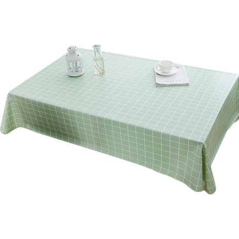 1 Nappe rectangulaire, lin et coton, imperméable, oléofuge, antidérapante, salle à manger (1/5)