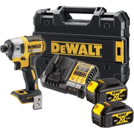 DeWalt DCF887M2 18v Brushless 3 Speed Impact Driver Kit with 2 x 4.0ah Batteries