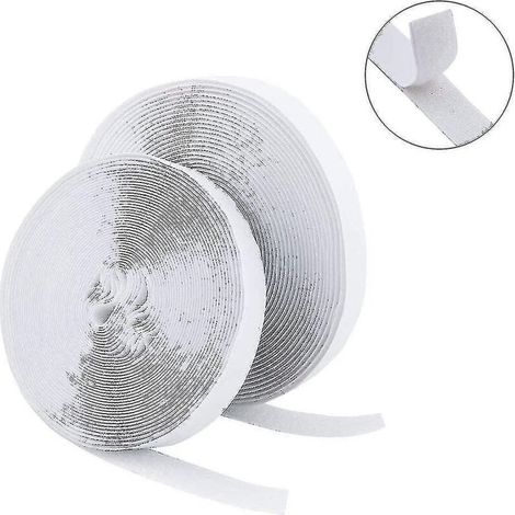 Fixez vos objets avec 25 m de ruban Velcro auto-adhésif extra-résistant de 20 mm de large. (1/5)