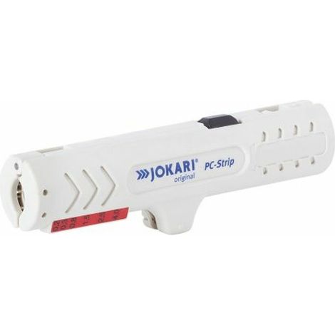 Jokari 30160 PC-STRIP Utensile di sguainatura Adatto per Cavo dati, Cavo comunicazione, Cavo di controllo 5 fino a 13 m (1/4)