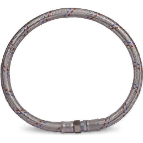 Flexible de raccordement M/F en 3/4'' x L. 1000mm pour compresseur d'air - OP 3618 - CLAS Equipements