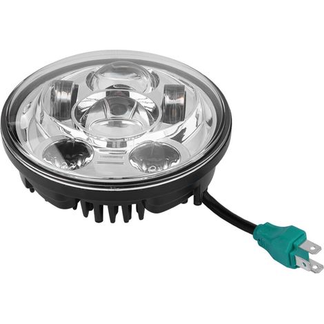 Geeignet für aufgerüstete LED-Motorradscheinwerfer, verbessert die Straßenbeleuchtung, stoßfest und langlebig, mit hervorragender Wärmeableitung, Plug & Play.