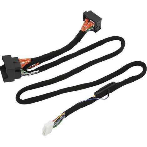 Faisceau de câbles d'interface pour amplificateur DSP de voiture avec prise 12 V 15 A, connexion stable, son clair pour la musique L (1/4)