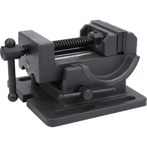 Étau de perçage, boîtier en fonte, visserie résistante à la corrosion, accessoires, inclinaison réglable sur 7,6 cm (1/5)