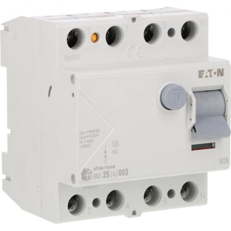 Interruttore differenziale Eaton 25A HNC-25/4/003 194693