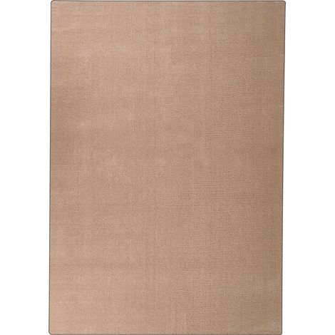 Shaggy-Teppich DEMRE Sandbeige 160 x 230 cm