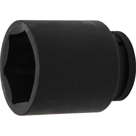 BGS Chiave a bussola profonda esagonale, attacco quadro interno 25 mm (1"), SW 80 mm - 5500-80