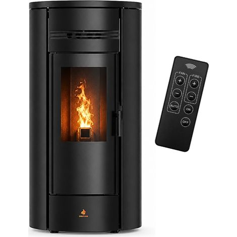 Poêle à granulés Étanche Hydro - LOLA 22 kW + télécommande - (1/5)