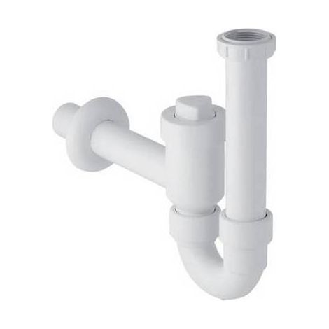 SIFONE PER LAVELLO CON VALVOLA DI RITEGNO Misura: 1"1/2 - 1"1/4 - Diam. 40