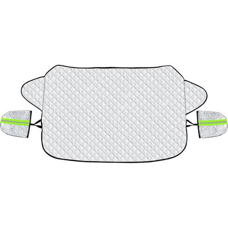 Parabrisas de coche abatible, protector de parabrisas de invierno, protector de parabrisas magnético universal, funda plegable para coche, antihielo, antinieve, antipolvo UV. (1/4)