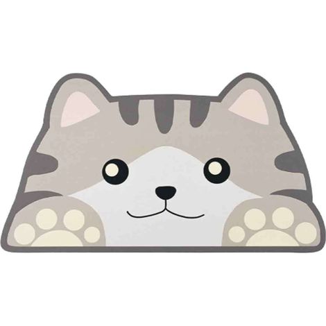 Tapis De Nourriture Pour Chien Et Chat - Silicone Antidérapant Avec Bords Surélevés - Imperméable Pour Gamelle - 40x30 Cm (1/5)