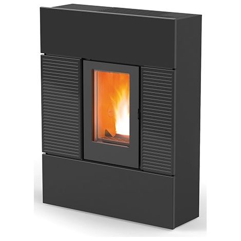 Pelletofen MCZ Ray Comfort Air Maestro 7,8 kW Pellet Pellets Ofen Metall-Schwarz