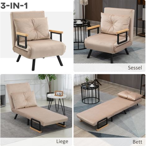 Fauteuil relax scandinave avec coussin matelassé, idéal pour lecture ou détente, noir et bois naturel.