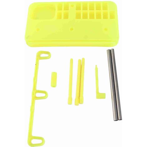 Support à fil pour machine à coudre 3 bobines en plastique et aluminium, stable et léger, support de couture domestique (1/4)