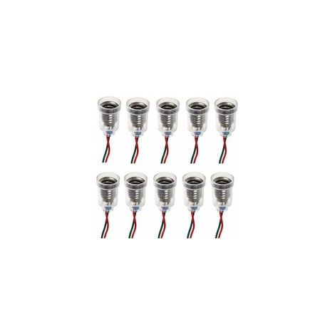 Lot de 10 ampoules LED E27, lumière blanche chaude, 6500K, ampoule standard, 9 watts (équivalent à une ampoule incandescente de 60 watts), non dimmable, 220V-240V, convient aux maisons, restaurants et (1/4)