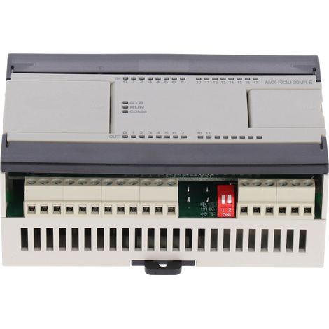 Contrôleur programmable PLC AMX‑FX3U‑M26MR‑E Relais avec port Ethernet analogique DC24V (1/5)
