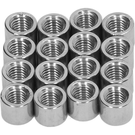 Écrous de raccord femelle M8, kit de 50 pièces, robuste et portable, acier inoxydable, entretien et fixation (1/5)