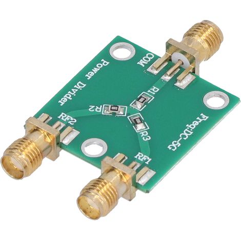 Diviseur de puissance RF 2 voies, module répartiteur DC-5GHz 6dB 0.5W, carte de distribution pour antenne (1/5)