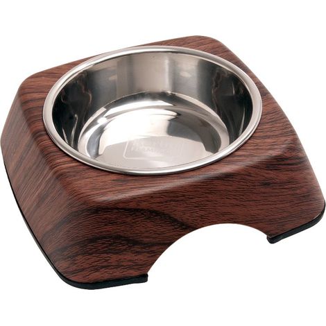 Karlie - Futternapf KULHO WOOD, Palisander - 160 ml (1/2)
