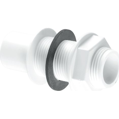 McAlpine R4 0.75" Straight Overflow Tank Connector (1/4)