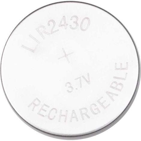 Batería Li-Ion LIR2430 UltraCoin Akyga AKY1889 3.7V / 95mAh (1/2)