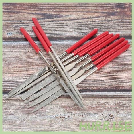 Garosa Kit de fichiers Kit de Limes à Bijoux Professionnelles, 10 Pièces, 160mm, Haute efficacité, Mini Râpe, bijoux horloger (1/5)