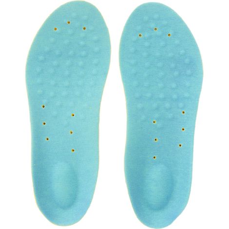 Semelles de chaussures amortissantes anti-fatigue respirantes confortables soutien de la voûte plantaire pour travail M (1/5)