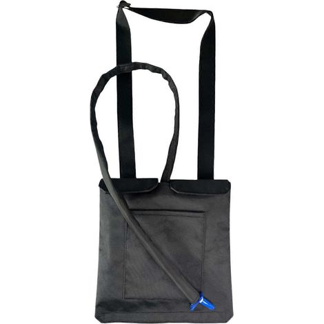 Support de poche à cathéter et housse de drainage urinaire pour personnes âgées en fauteuil roulant ou en lit de voyage (1/5)