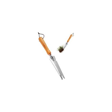 1 Pelle de jardin multifonction en acier inoxydable - Outil de désherbage de jardin - Outil de désherbage manuel - Pelle à désherber pour désherber, creuser et tailler (1/5)