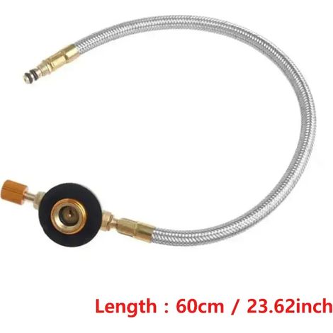 Adaptateur de rallonge de tuyau de gaz pour réchaud de camping portable (1/5)