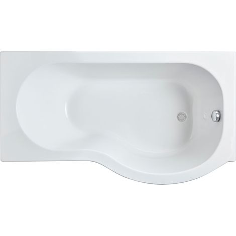 1500mm P shaped showerbath RH