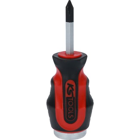 KS Tools 151.1201 ERGOTORQUEmax Schlagkappen-Schraubendreher, PH1, kurze Form (1/5)