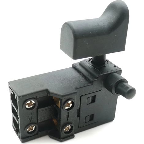 (Gris clair) Mini interrupteur à gâchette de contrôle de vitesse pour outil électrique, compatible avec meuleuse d'angle, marteau électrique et perceuse à percussion. Accessoires pour outils électriqu (1/4)