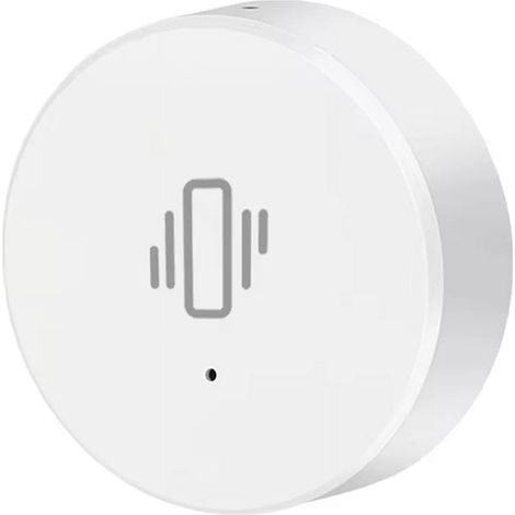 Capteur De Vibrations Zigbee - Détection En Temps Réel Pour Portes Et Fenêtres - Compatible Système Domotique - 1 Pièce (1/5)