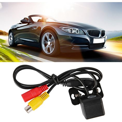 Caméra de stationnement voiture HD vision nocturne 0.2 Lux 4 LED étanche IP67 aide au recul (1/5)