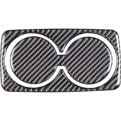 Autocollants décoratifs pour porte-gobelet arrière (accessoires 2022-2023) - Fibre de carbone souple (1/5)