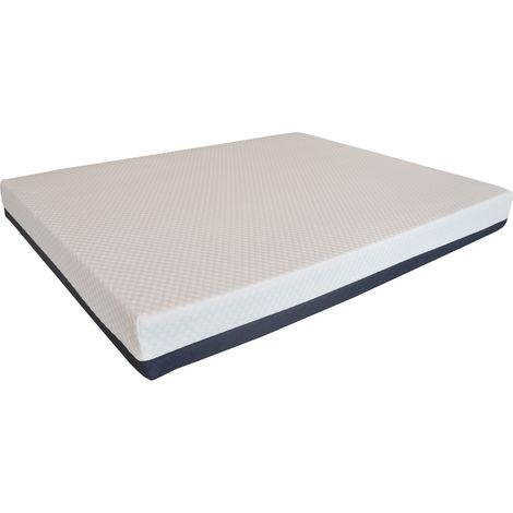 Matelas 140x200 cm d'épaisseur 19 cm en ressorts et mousse