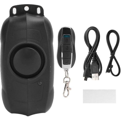 Alarma de seguridad LY-C1 para motocicleta con control remoto para bicicleta, patinete eléctrico y motocicleta de uso doméstico. (1/5)