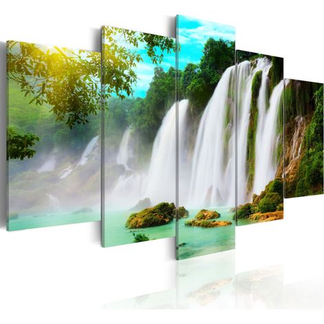 Tableau Imprimé "Nature's Miracle" 50 x 100 cm (1/2)