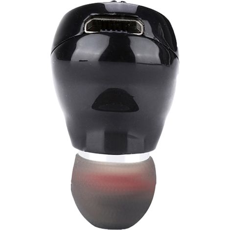 Mini casque audio sans fil Bluetooth pour le sport, écouteurs universels (noir) (1/5)