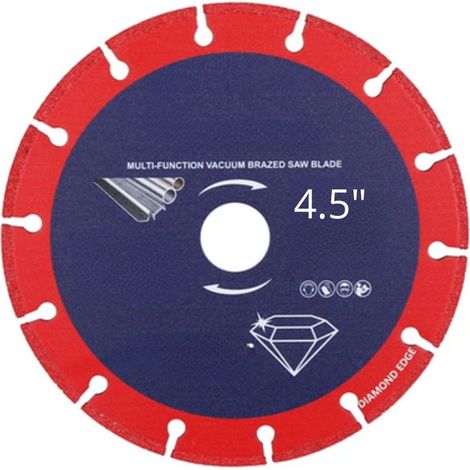 Disco Diamantato Segmentato Smerigliatrice 4.5" 115mm Lama Taglio Flex (1/5)