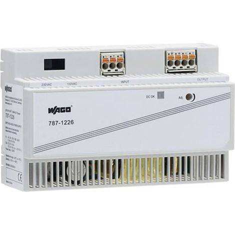 WAGO 787-1226 Alimentatore per guida DIN 24 V 6 A 144 W Num. uscite:1 x Contenuto 1 pz. (1/3)