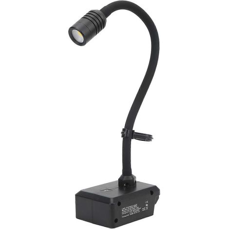 LED-Schwanenhalslampe mit 3 Modi, Kfz-Wartungsleuchte, 360° flexible Beleuchtung, mit zwei USB-Anschlüssen