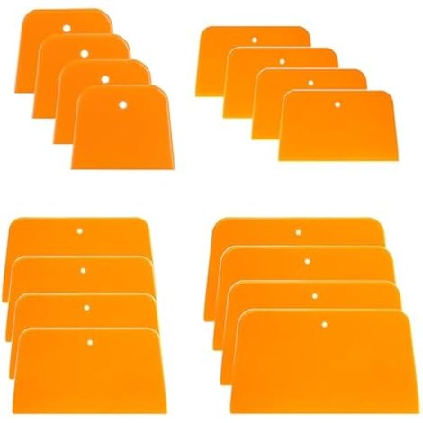 16 Pièces Spatule De Peintre en Plastique, Voiture, Spatule Japonaise Set, De Peintre Spatule De Surface Set pour L'application, De Mastics, Glaçures, Mastics Peinture (1/5)